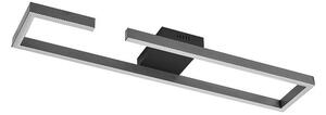 Yvor LED Plafonieră Negru - Lucande
