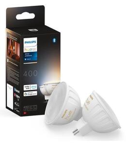 SET 2x bec LED dimabil Philips Hue WA GU5,3/MR16/5,1W/12V 2200-6500K