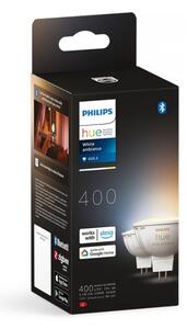 SET 2x bec LED dimabil Philips Hue WA GU5,3/MR16/5,1W/12V 2200-6500K
