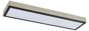 Laviona LED Plafonieră 80cm Dim. CCT Negru/Alb/Bej - Lindby