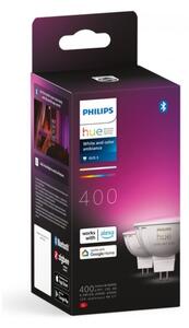 SET 2x bec LED RGBW dimabil Philips Hue WACA GU5,3/MR16/6,3W/12V
