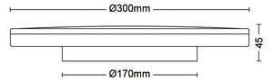 Plafonieră LED dimabilă OZZIET SCENE SWITCH LED/18W/230V 4000K Philips