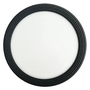 Spot LED/12W/230V 4000K d. 10 cm negru