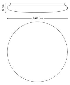 Plafonieră LED dimabilă IZSO LED/40W/230V 2700-6500K Philips + telecomandă