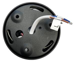 Spot LED/16W/230V 4000K d. 10 cm negru