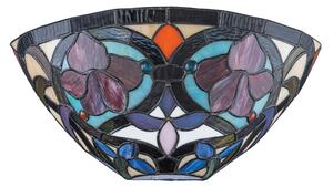 Quoizel QZ-LARISSA-WU - Aplica de perete Tiffany LARISSA, 2xE14/40W/230V