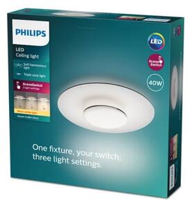 Plafonieră LED dimabilă GARNET SCENE SWITCH LED/40W/230V 2700K Philips