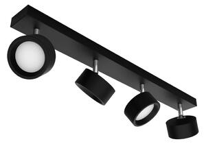 Spot LED BRACIA 4xLED/5,5W/230V negru Philips
