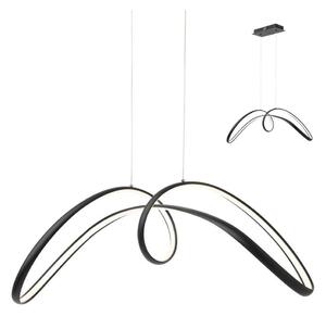 Lustră LED pe cablu LAMON LED/57W/230V negru Redo 01-2455