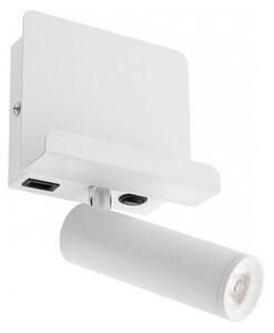 Spot LED de perete PANEL LED/3,5W/230V USB alb Redo 01-3083