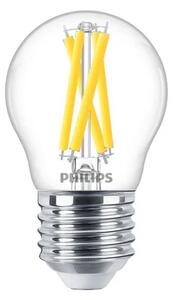 Bec LED Classic Filament 40W (470lm) Dim. Globulară E27 - Philips