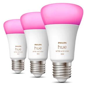 Philips Hue White/Color Amb. 6,5W Bluetooth E27 Bec 3pcs - Philips Hue