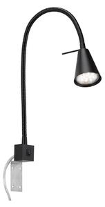 Lampă LED de perete COMFORT LIGHT 1xGU10/5W/230V negru Briloner 2082-015