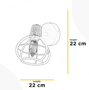 Spot de perete GINGER 1xE14/6W/230V ONLI