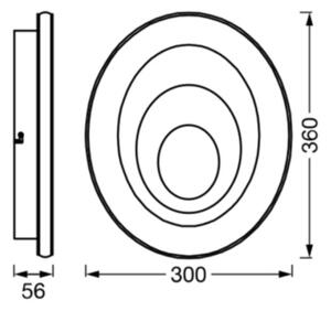 Osram - Plafonieră LED ORBIS SPIRAL LED/27W/230V