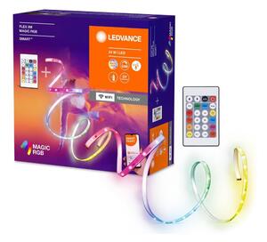 Bandă LED RGB dimabilă Ledvance SMART+ MAGIC FLEX 5m LED/24W/230V Wi-Fi + telecomandă