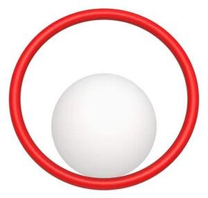 Hula Hoop Aplică de Perete HW Strawberry Red - Swedish Ninja