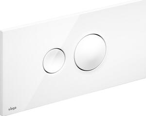 Viega Visign buton de spălare pentru WC alb 597108