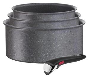 Set de vase de gătit Tefal 4 buc. INGENIO BLACK STONE