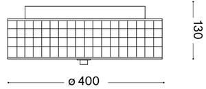 Ideal lux - Plafoniera de cristal 6xG9/40W/230V