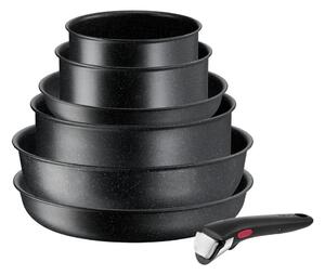 Set de vase de gătit Tefal 7 buc. INGENIO BLACK STONE