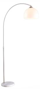 Globo Lighting Newcastle lampă de podea 1x40 W alb-satin-marmură 58227
