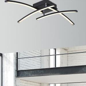 Globo Lighting Tansy I lampă de tavan 1x24 W negru-opal 67129-24