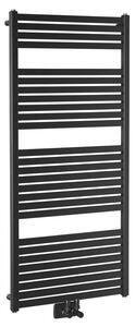 Aqualine Tondi calorifer de baie decorativ 133x60 cm negru DT486T