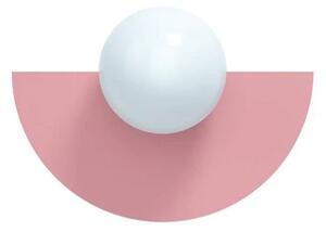 Candy Big Circle 180 S Aplică de Perete Bubblegum Pink - Swedish Ninja