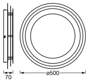Plafonieră LED Ledvance ORBIS SPIRAL LED/38W/230V