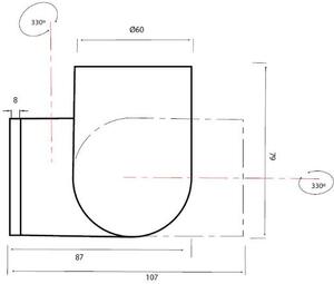 Mantra Ios lampă de perete 1x12 W alb 7294