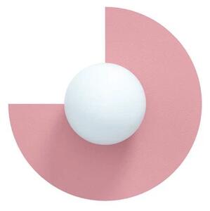 Candy Big Circle 270 S Aplică de Perete Bubblegum Pink - Swedish Ninja