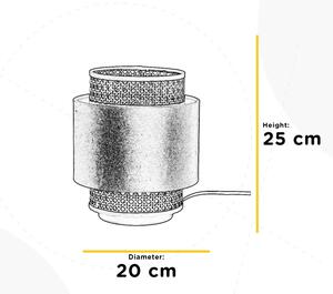 Lampă de masă ONLI VIENNA 1xE27/22W/230V