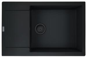 Franke Maris chiuvetă din granit 78x50 cm negru 114.0693.520