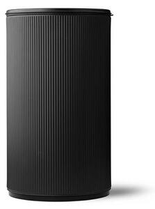 Vipp19 Open Top Bin Black/Black - Vipp
