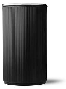 Vipp19 Open Top Bin Black/Polished - Vipp