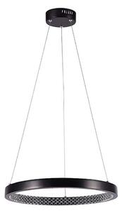 Lustră LED pe cablu LED/19W/230V 4000K negru