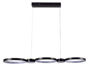 Lustră LED pe cablu LED/38W/230V 3000K negru