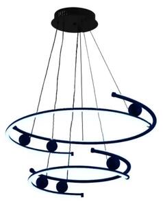 Lustră LED dimabilă pe cablu LED/80W/230V 3000-6500K + telecomandă