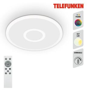 Plafonieră LED RGBW Telefunken 319306TF LED/22W/230V + telecomandă