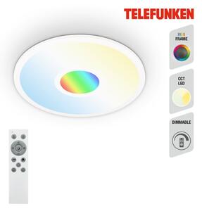 Plafonieră LED RGBW Telefunken 319306TF LED/22W/230V + telecomandă