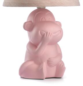 Lampă de masă ONLI MONKEY 1xE14/6W/230V roz