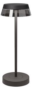 Lampă LED dimabilă de masă Redo 90312 ILUNA LED/2,5W/5V 3000 mAh IP65 negru