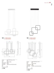 Lustră LED dimabilă pe cablu Redo 01-2098 THAI LED/66W/230V 3000K negru