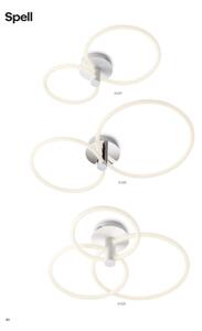 Redo 01-2222 - Plafonieră LED dimmabilă SPELL LED/32W/230V, crom lucios