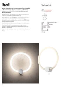 Redo 01-2222 - Plafonieră LED dimmabilă SPELL LED/32W/230V, crom lucios