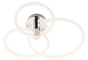 Lustră LED aplicată dimabilă Redo 01-2226 SPELL LED/54W/230V 3000K crom