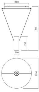 Lustră LED dimabilă pe cablu Redo 01-1971 ESSENCE LED/36W/230V 3000K alb