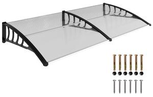 Outsunny Copertina moderna din PP, 200x96x27 cm, negru | Aosom Romania