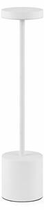 Lampa de masa fără fir din metal White